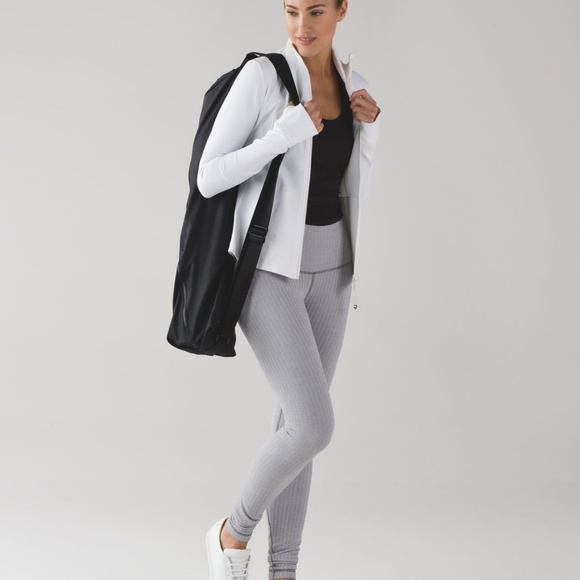 lululemon athletica Pants - Lululemon Heathered Herringbone White Slate